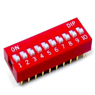 DIP Switch 10 - Công Tắc Gạt DIP SW-10
