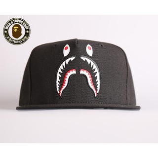[Sẵn] Mũ Snapback Bape Cá Mập (Hàm Thêu Nổi- Không Phải In Rẻ Tiền)