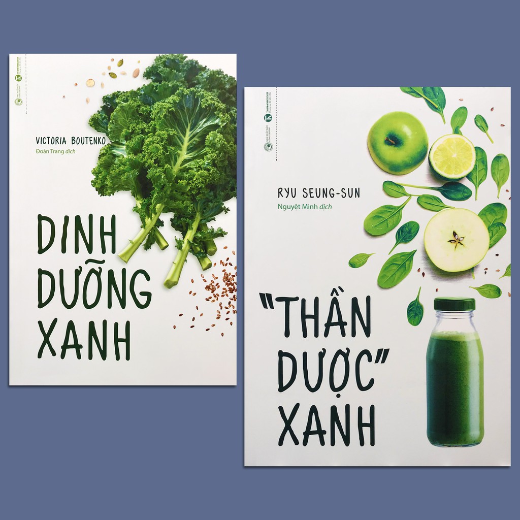 Sách - Dinh Dưỡng Xanh + Thần Dược Xanh (lẻ tùy chọn)