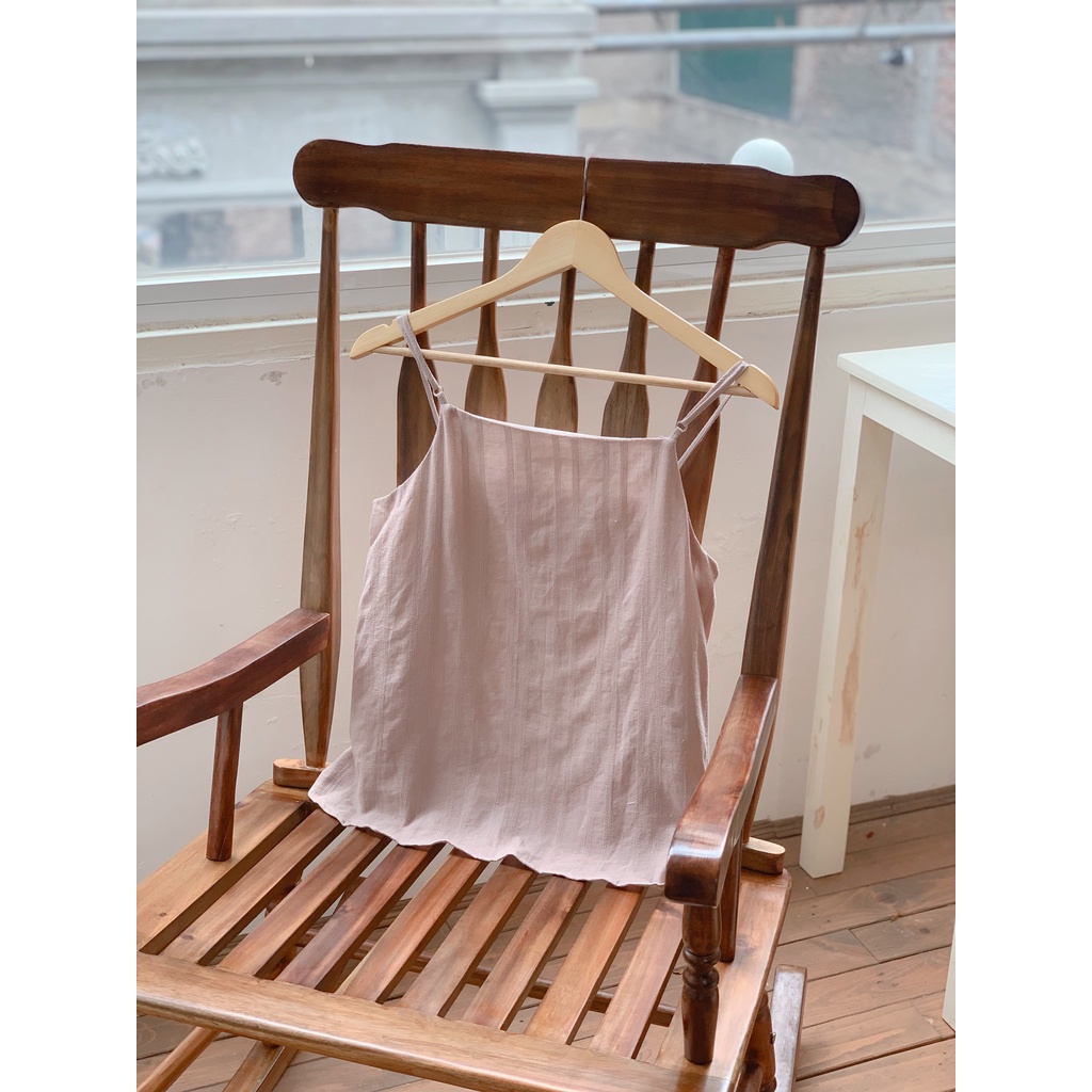 Áo 2 dây linen dệt - Slyth Camisole by Kodac