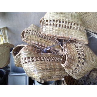 Giỏ tre đựng gà mang đi 45k