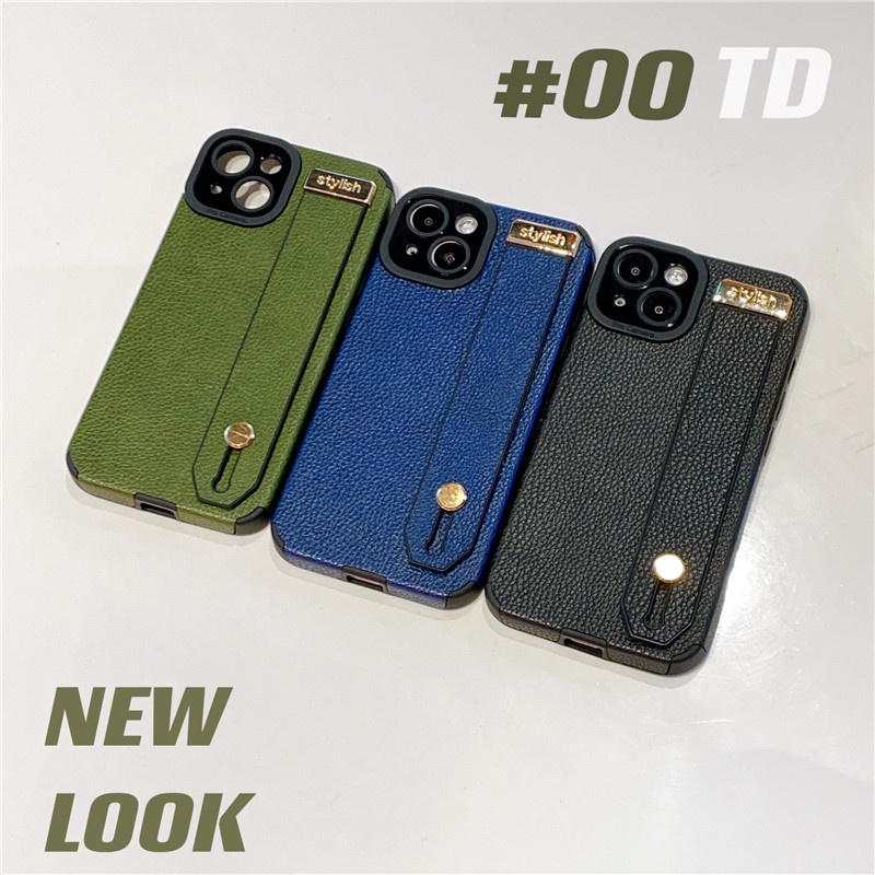 Ốp Điện Thoại Da Mềm Gắn Dây Đeo Cổ Tay Chống Sốc Cho iPhone 13 Pro MAX 12 11 Pro MAX XS MAX XR 7+ 8 Plus