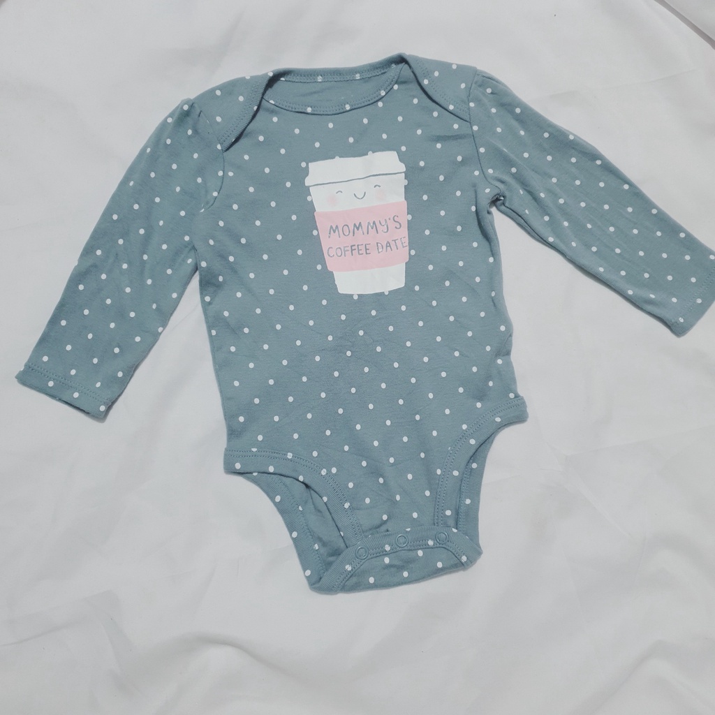 [Chọn mẫu-12m] Body chip dài tay hàng xuất dư cho bé trai bé gái
