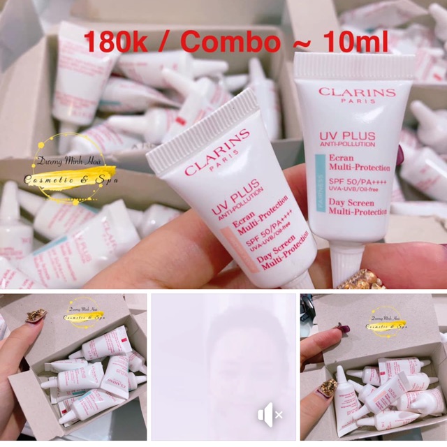 Kem chống nắng vật lí clarin