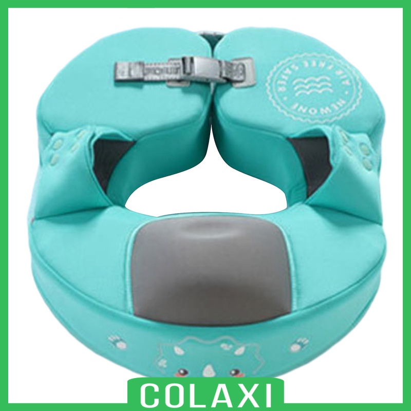 [COLAXI]Cute Non Inflatable Baby Toddlers Swimming Float Pool Swim Ring For Kids