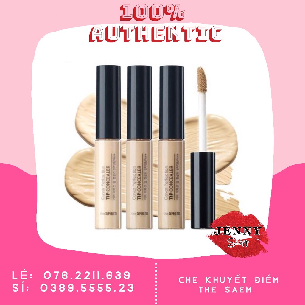 [Mã SKAMFM286 giảm 10% đơn 100K] Che Khuyết Điểm Cover Perfection Tip Concealer Spf 28 Pa++