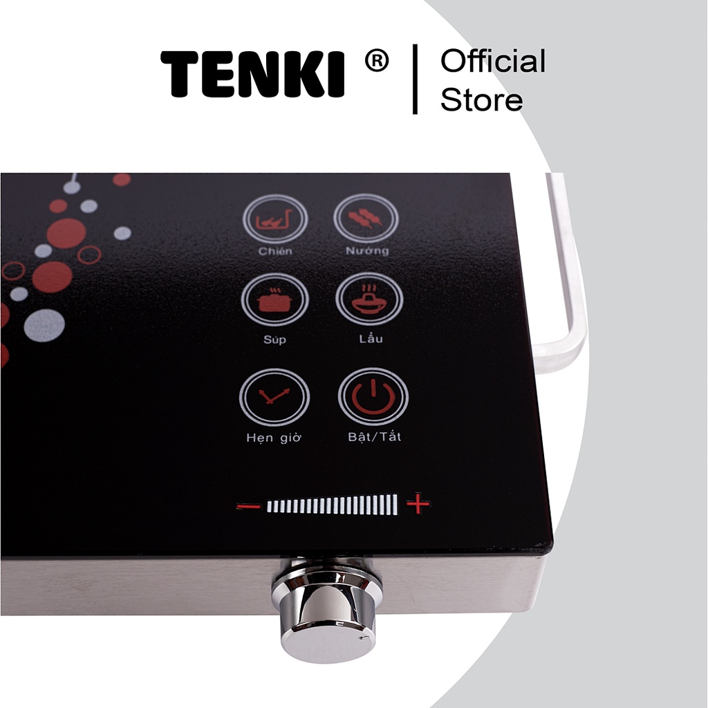Bếp Hồng Ngoại Cảm Ứng Kính Ceramic TENKI TI8008 Sử Dụng Được Tất Cả Các Loại Nồi Mặt Siêu Bền Bảo Hành 12 Tháng 1 Đổi 1