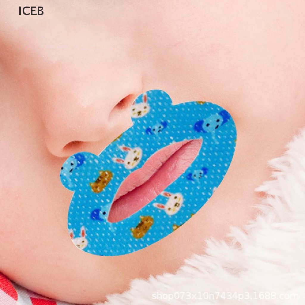 Ic 30 Cái / Hộp Miếng Dán Chỉnh Sửa Miệng Ngủ Trẻ Em Mũi Môi Miếng Dán Thở my