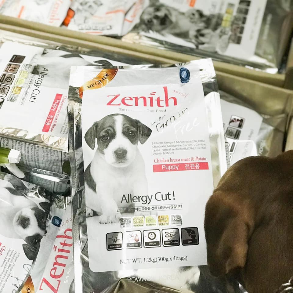 Zenith thức ăn hạt mềm zenith cho chó con 1,2kg