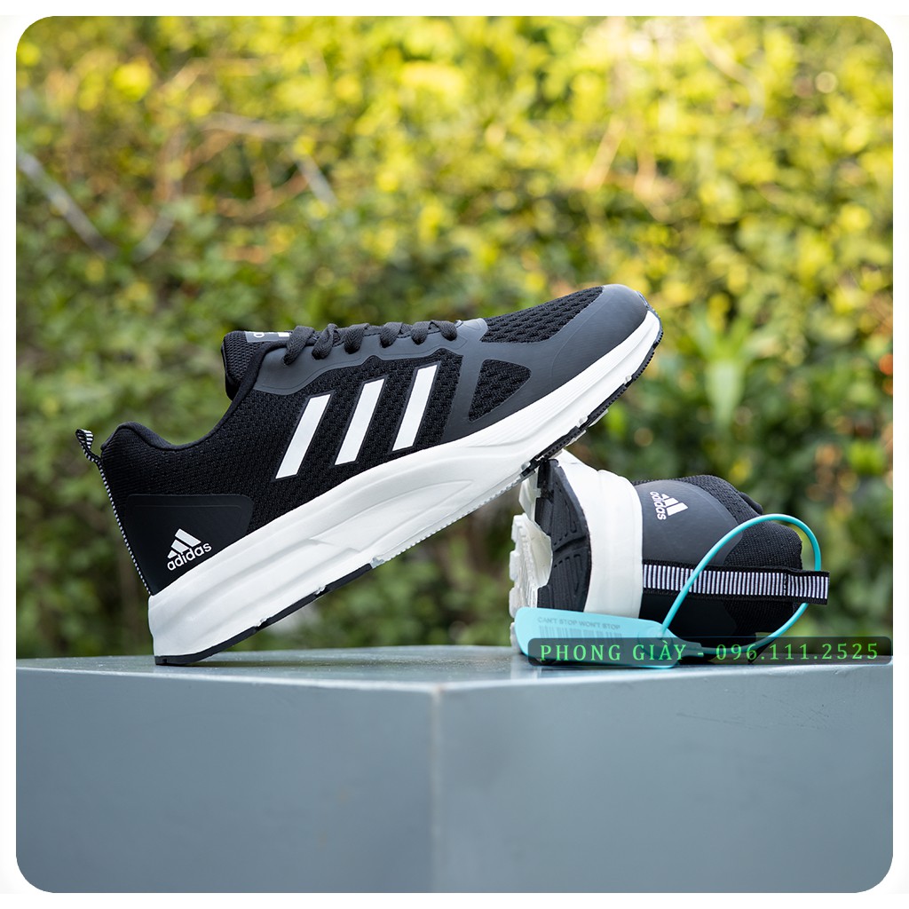 Giày Sneaker Nam D62 Màu Đen Trắng