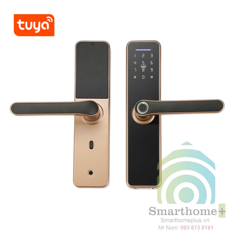 Khóa Cửa Wifi Thông Minh Điều Khiển Qua App Tuya SHP-DL7DB