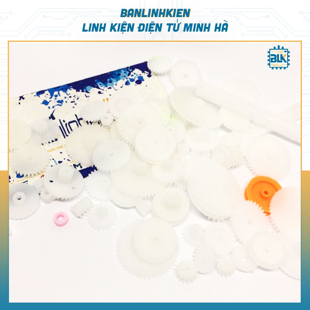 Bộ Bánh Răng Lắp Ghép 75 Chi Tiết BR-LK75