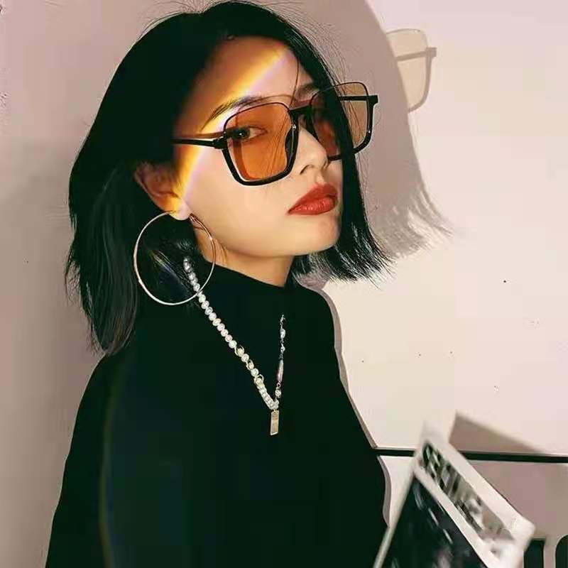 Kính Mát Gọng Lớn Chống Tia Sáng Xanh Phong Cách Hàn Quốc