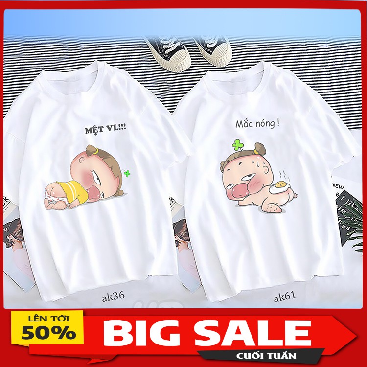 Áo Đôi Tay Ngắn Nam Nữ HD store In hình quỳnh Aka  so cute   Unisex HDstore Outfit Big Size 100% Cotton 4 Chiều Rẻ Đẹp