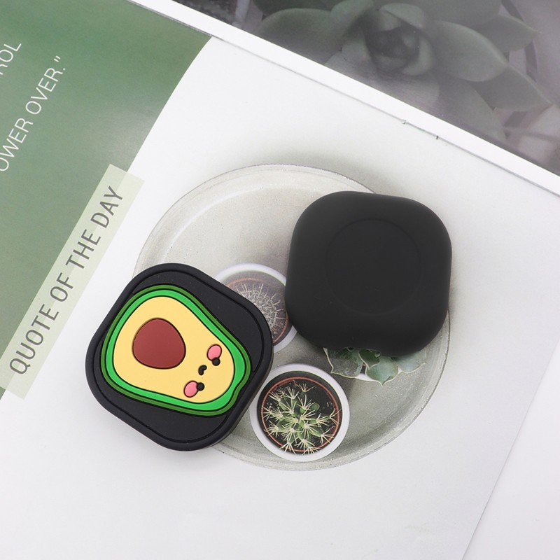 Vỏ bảo vệ hộp sạc Samsung Galaxy Buds Live bằng silicon họa tiết đáng yêu