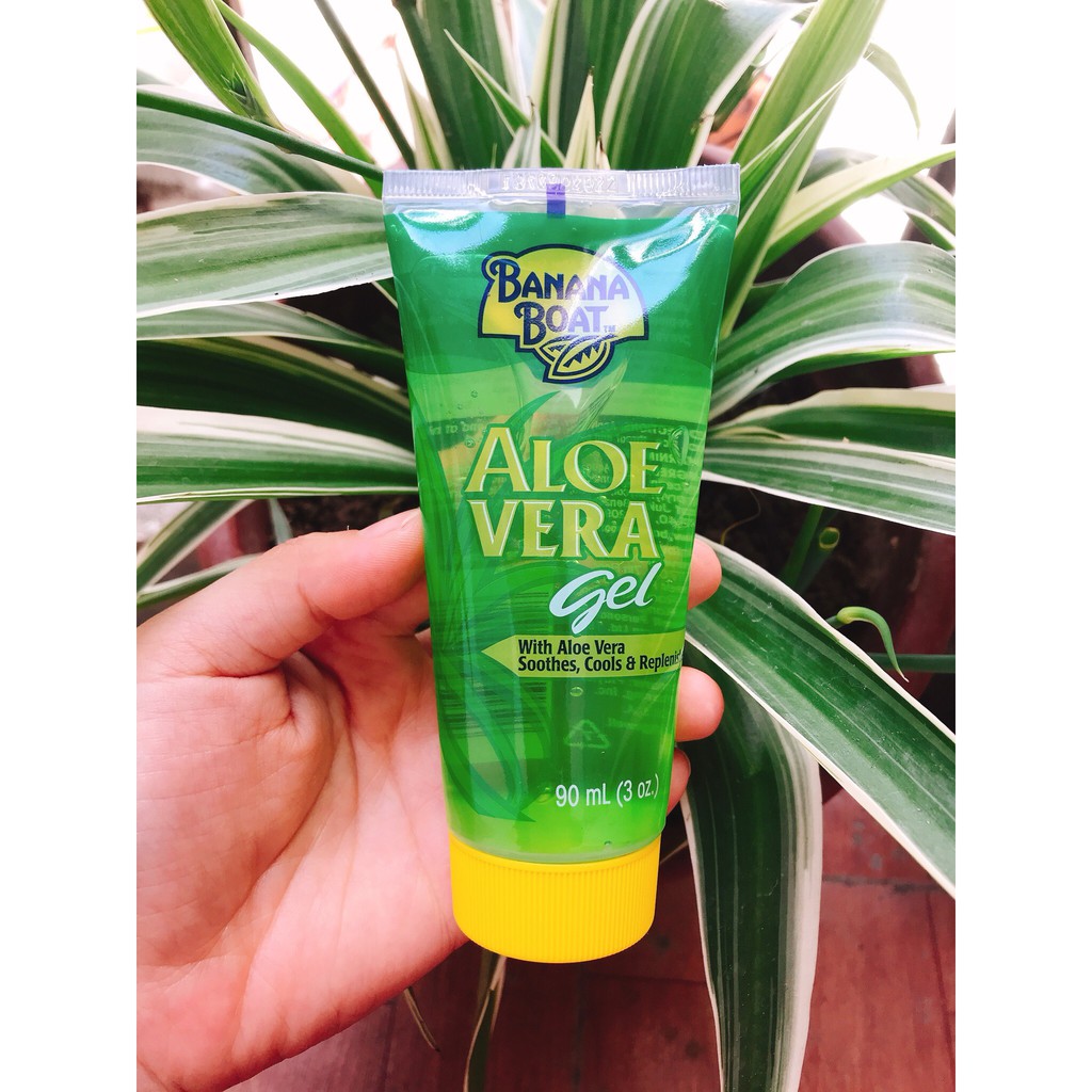 [NK USA] GEL DƯỠNG DA LÔ HỘI BANANA BOAT ALOE VERA 90ml- 230ML(Bảo vệ da sau khi đi nắng)