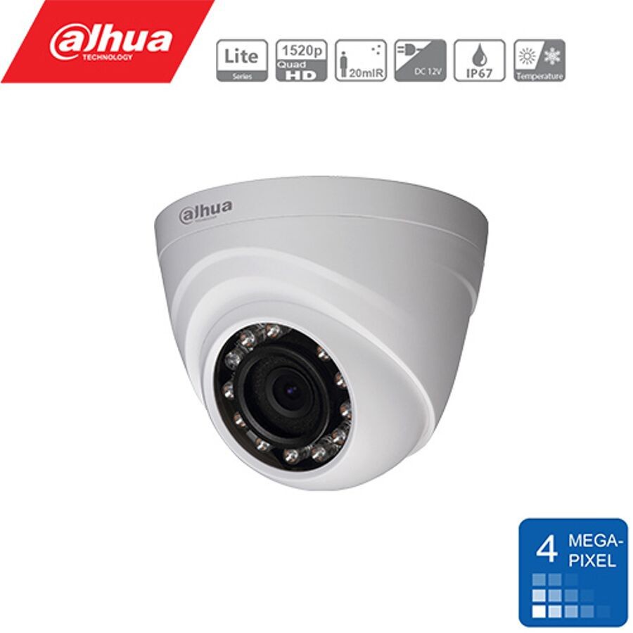 {Giá Hủy Diệt} Camera Dome HDCVI hồng ngoại 4.0 Megapixel DAHUA HAC-HDW1400RP- Hàng chính hãng .