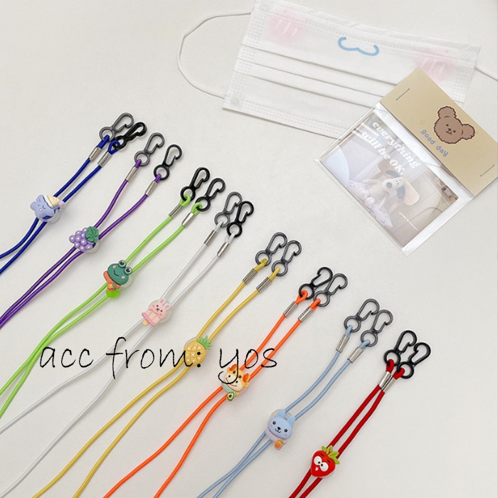 Dây Đeo Khẩu Trang Chống Thất Lạc Nhiều Hình Ngộ Nghĩnh Dễ Thương