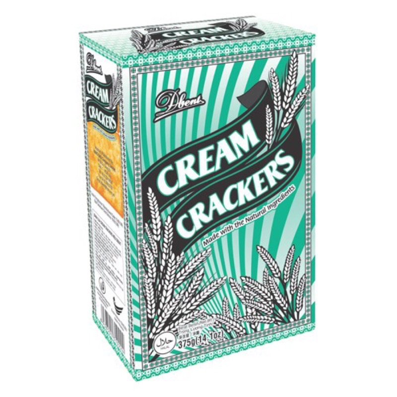 Bánh Ăn Kiêng Lúa Lạt Dbent Cream Crackers Hộp 375g   [Mua nhiều hỗ trợ giảm giá]
