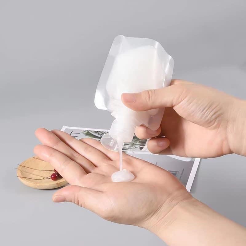 Túi chiết mỹ phẩm du lịch có nắp vặn,sử dụng dc nhiều lần