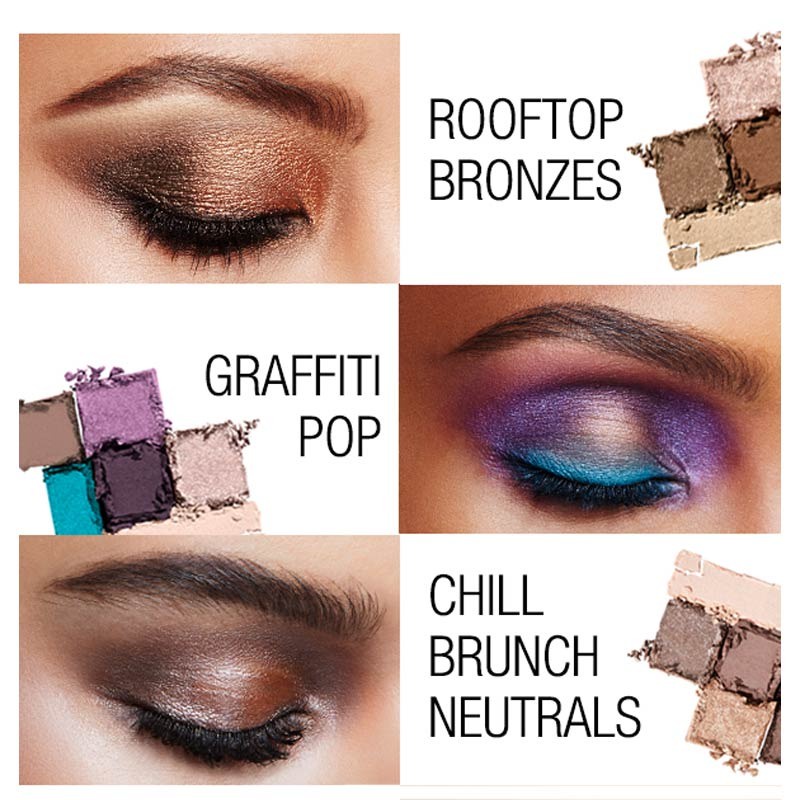 Bảng Phấn Mắt 6 Ô Maybelline The City Mini Palette 6.1g