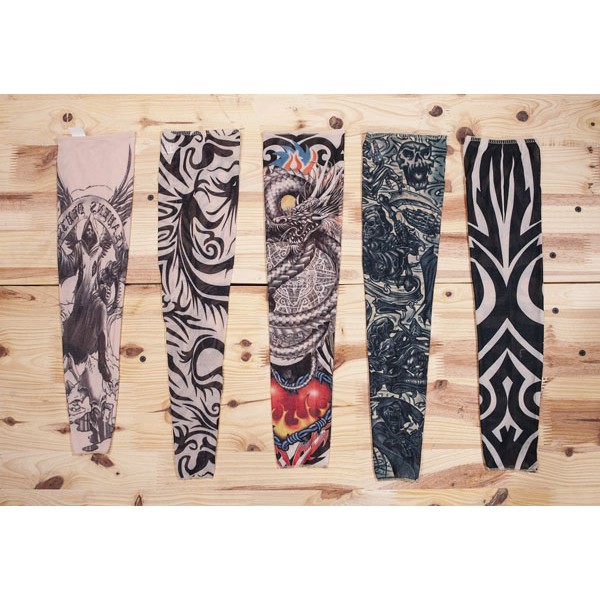 Găng Tay Chống Nắng Hình Săm Chất Phượt - Ống Tay Hình Xăm Cực Chất