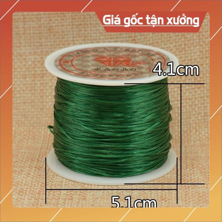 *HOT* Dây chun lụa xâu vòng đá 60m - Loại siêu bền - Giá sỉ - Làm đồ Handmade, xâu chuỗi đá