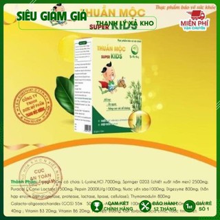[HÀNG CHÍNH HÃNG] Thuần mộc super kids Thanh Mộc Hương