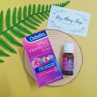 Ostelin Infant Vitamin D3 Drops 2.4ml cho bé từ sơ sinh