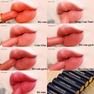 [CHÍNH HÃNG] Son Thỏi Mạ Vàng ChouChou Premium Matte 14k Gold Edition