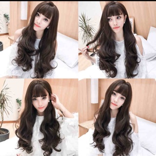 Tóc nguyên đầu xoăn nhẹ HQ