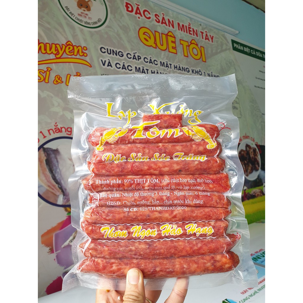 BUN2801 combo lạp xưởng tôm
