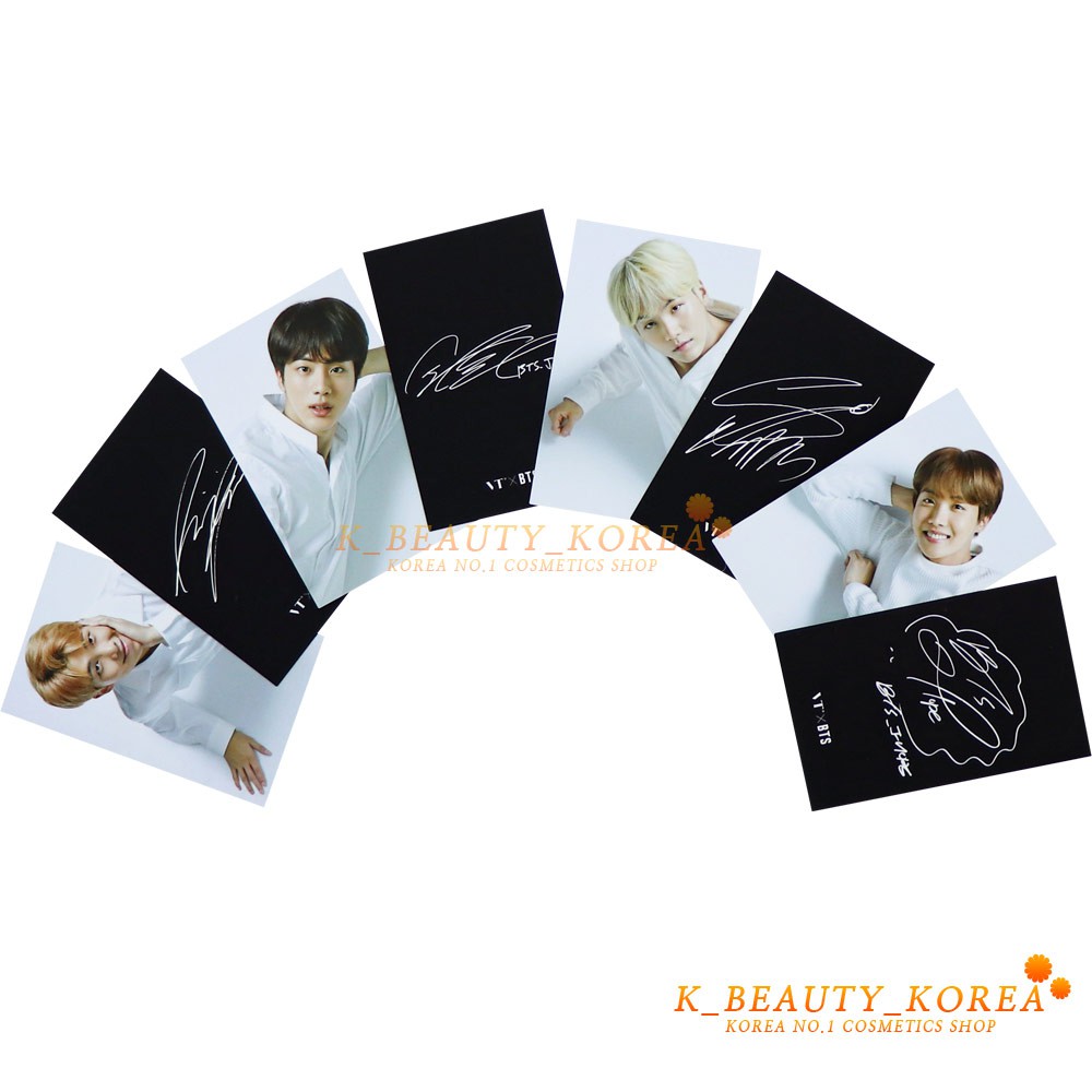 BTS x VT Cosmetics Cushion Special Set with BTS Photo Signature Card (The Sweet Special Edition SET)