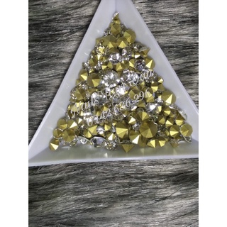 [PHỤ KIỆN NAILS] Đá Chân Nhọn Mix Size