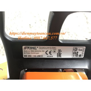 MÁY CƯA XÍCH CHẠY XĂNG STIHL MS 250