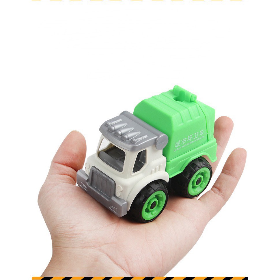 MÔ HÌNH 1 CHIẾC XE THÁO LẮP  THÔNG MINH CHO BÉ_NHIỀU CHỦ ĐỀ