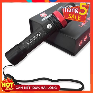 Đèn Pin siêu sáng Police 3 chế độ hợp kim siêu bền