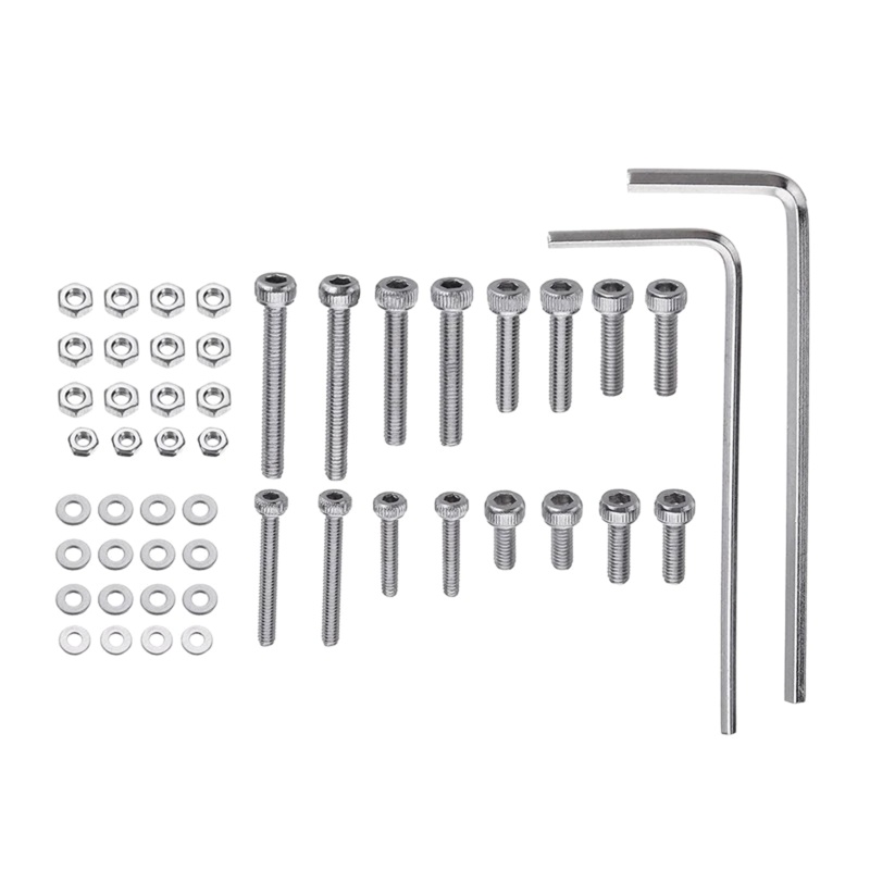 Bộ 50 Đầu Vít Lục Giác Bằng Thép Không Gỉ Thông Dụng