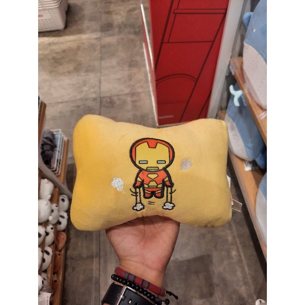 Gối Ôm Miniso x marvel ironman Hình Xương Người Sắt