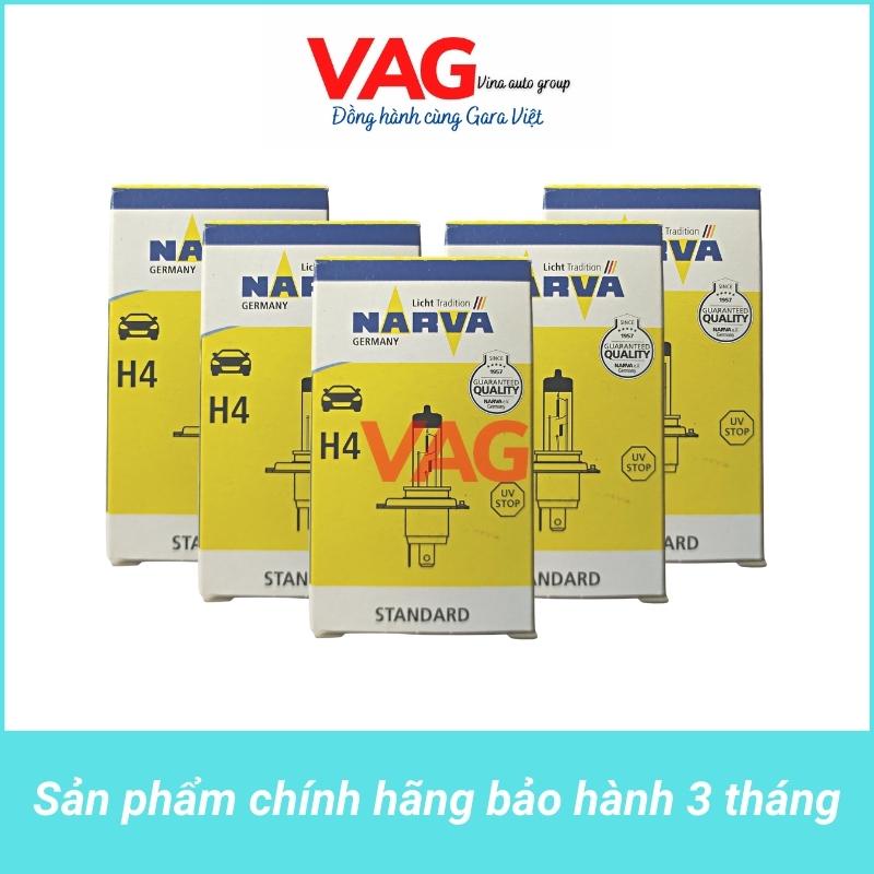 [Chính hãng] Bóng đèn pha H4 NARVA 12V 60/55W chính hãng của Đức