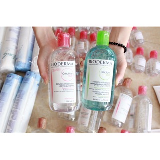 Nước tẩy trang BIODERMA SEBIUM/CREALINE H2O - Chính hãng