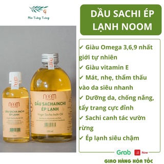 Dầu sachi/ sacha inchi ép lạnh Noom giúp dưỡng da, bổ sung dinh dưỡng