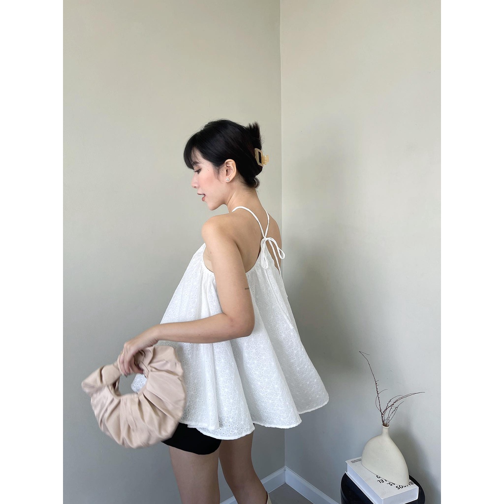 GOÛT DE JUN - Áo cổ yếm - Eromi Top