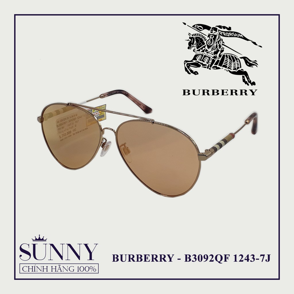 Kính Mát Unisex Burberry B3092QF