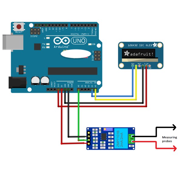 ZMPT101B Cảm Biến Điện Áp AC