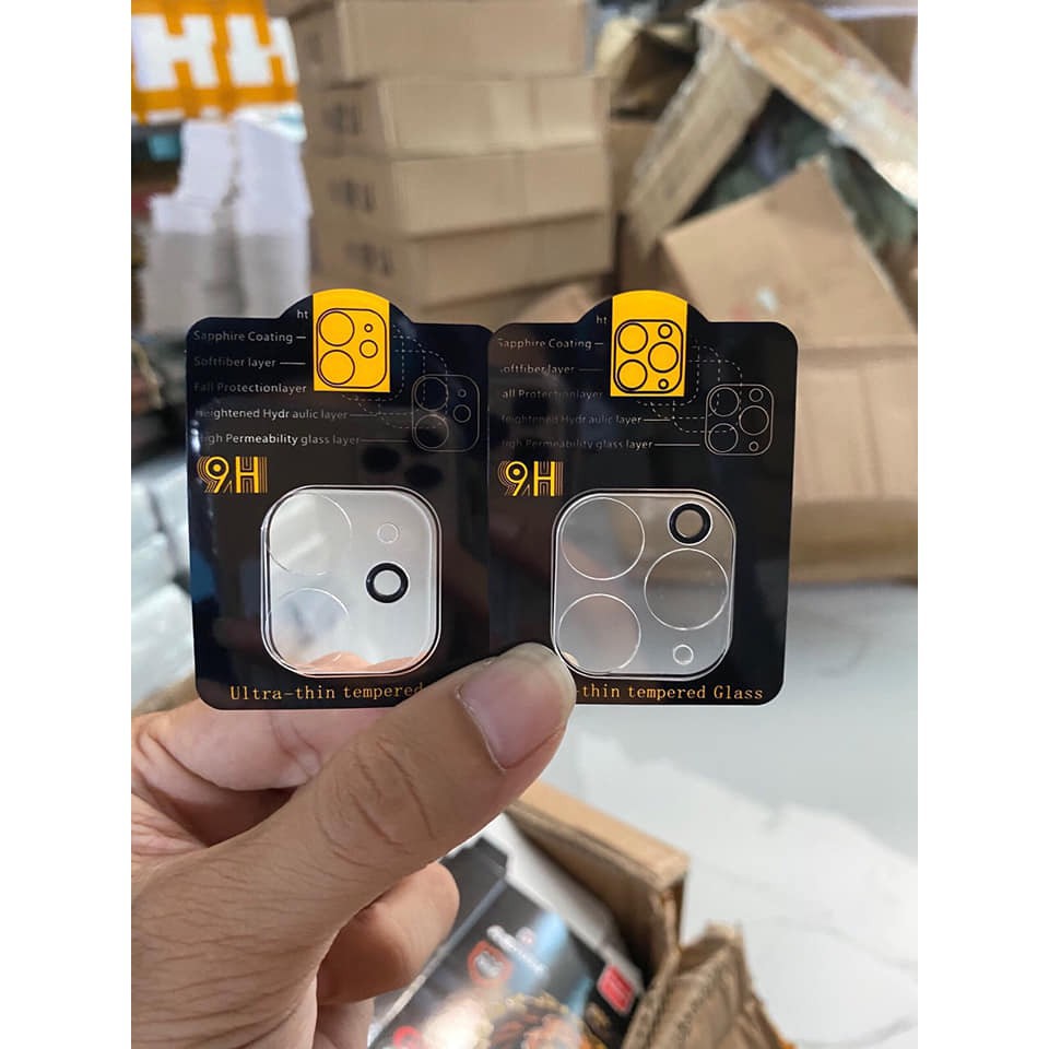 Bảo Vệ Camera Iphone 11🔴FREESHIP🔴 Khi Nhập [KINH CAMERA] Cường Lực Camera iPhone 11, 11 Pro, 11 ProMax