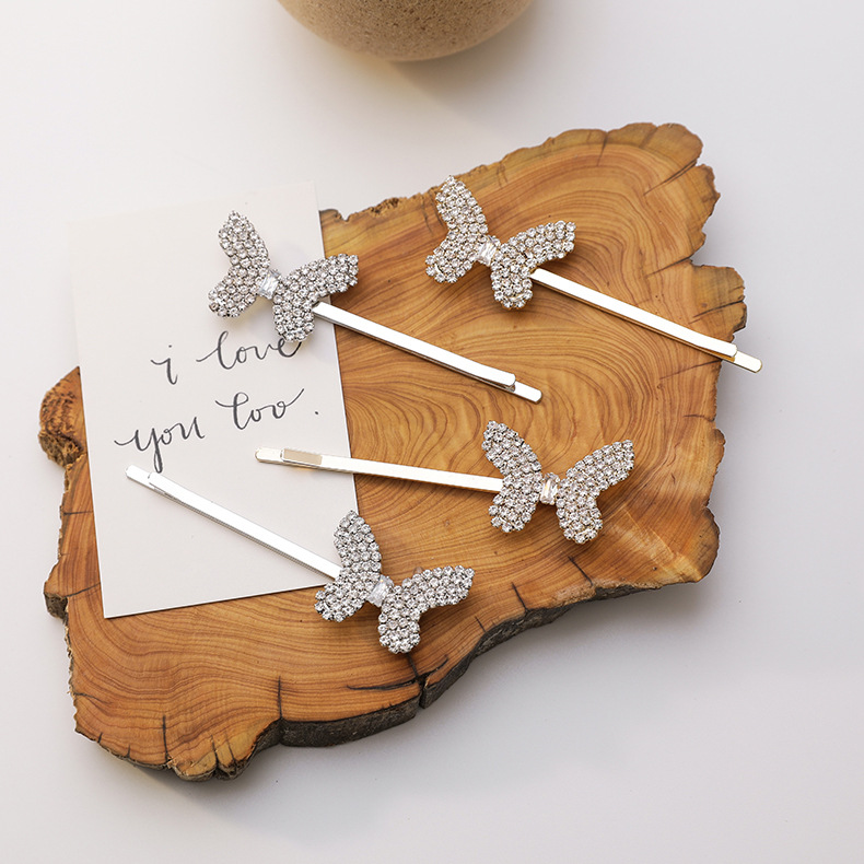✨Jenny’s shop✨ Butterfly Crystal hairpin