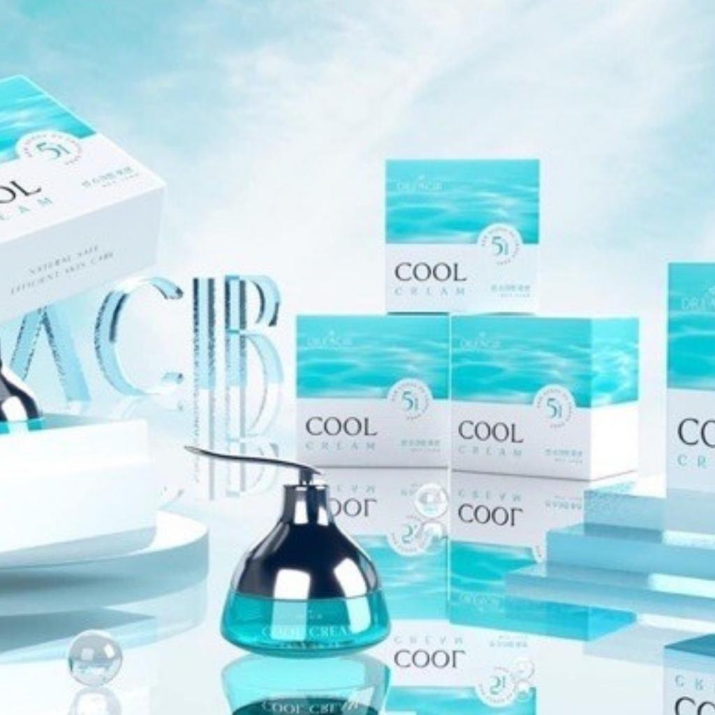 Kem Trắng Da chống nắng Cool Cream Dr.Lacir, Make Up Và Dưỡng Ẩm Hoàn Hảo Shop Labubeaty, 02CCDR