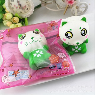 Squishy Mèo Xanh