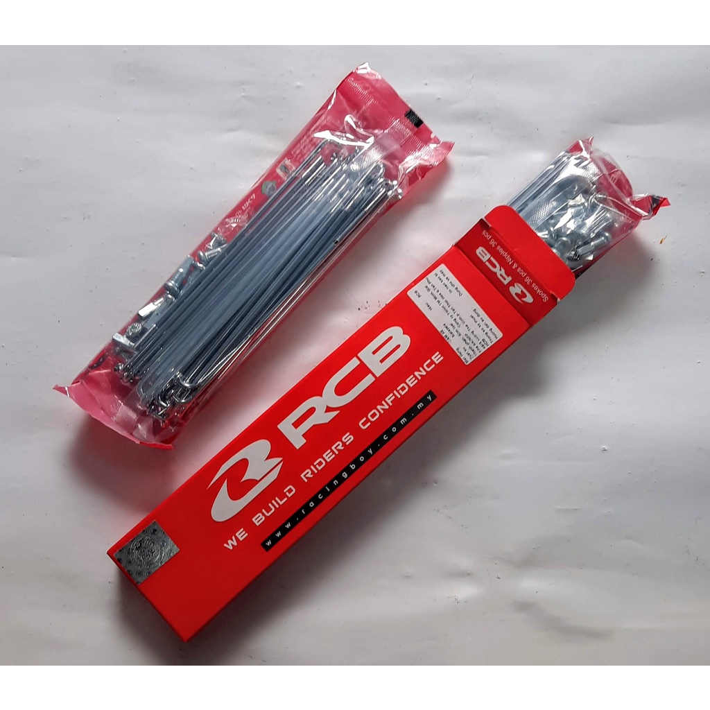 Bộ 2 bánh căm Crom RCB chính hãng dùng cho các loại xe máy gắn vành 17''